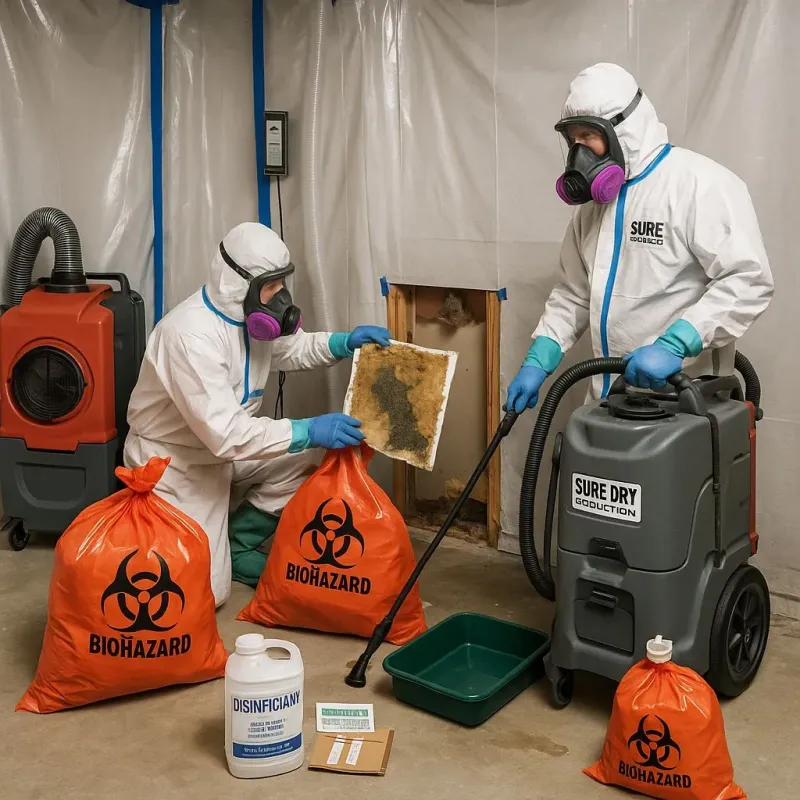 Contaminated Water Handling Protocols process in Huxley, IA
